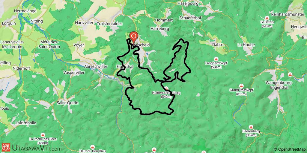 Rando Walscheid 2014 - Trophée du Cerf - 40 km