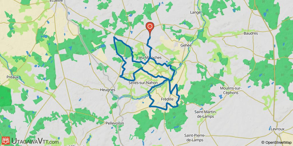 Randonnée de Jeu-Maloches 2014 - 38 km