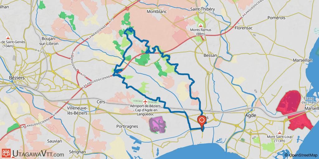 Vias - Randonnée des estivants - 14 juillet 2014 - 42 km