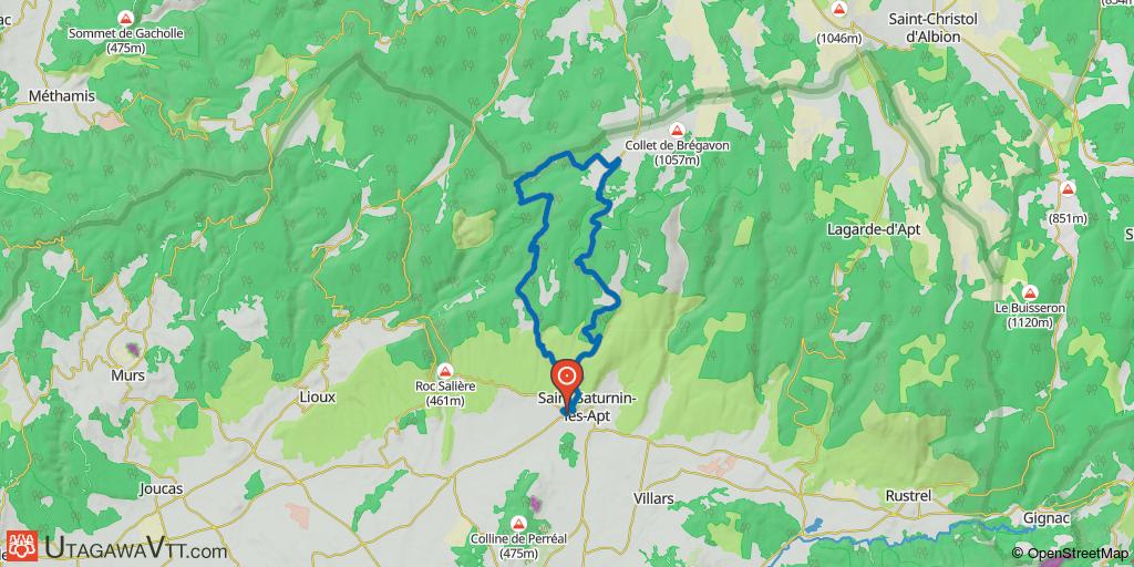 Saint Saturnin - Col de la Liguière