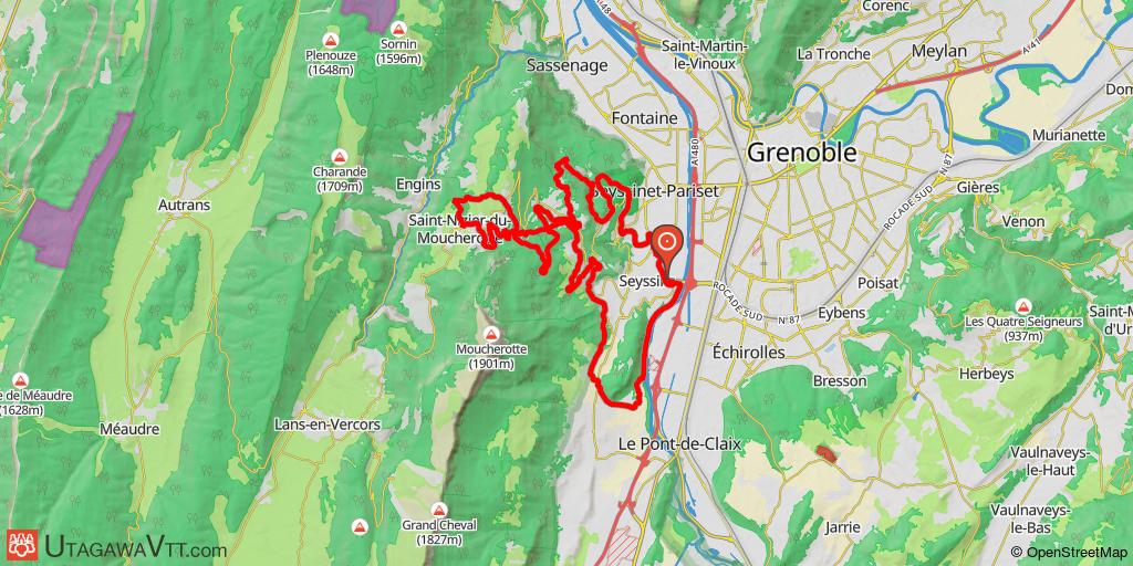 Montée et descente de St Nizier