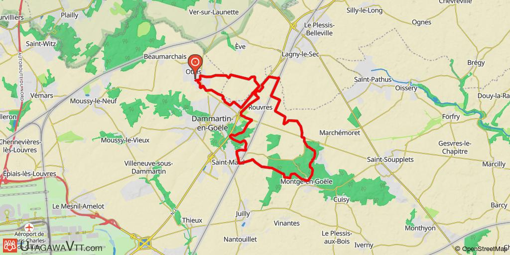 Forêt de Montgé - Bois des Sables