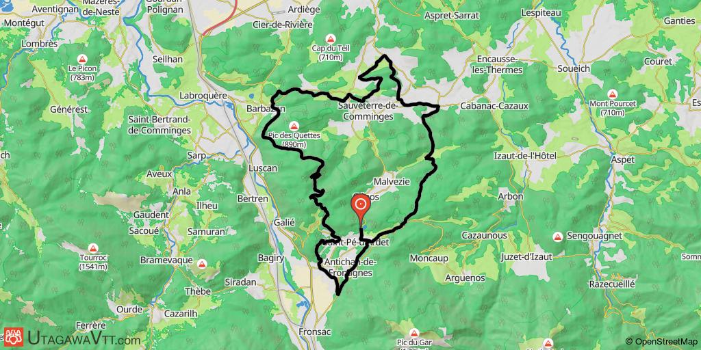 Boucle sauvage au départ de Saint-Pé-d'Ardet