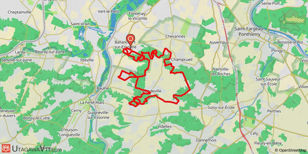 Ballancourtoise 2014 - 44 km
