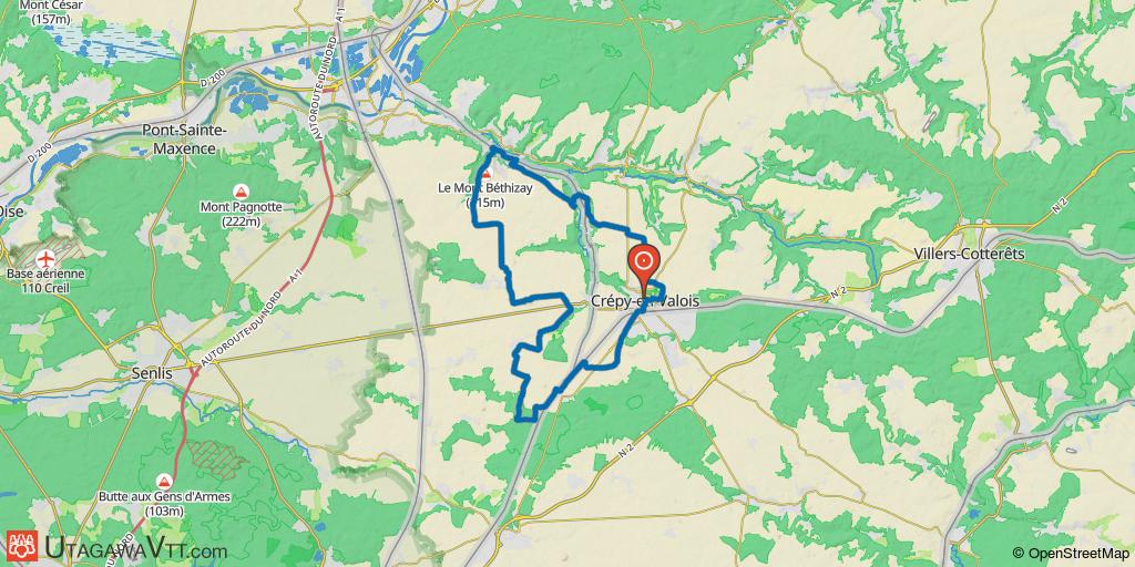 Randonnée du Valois 2014 - 44 km