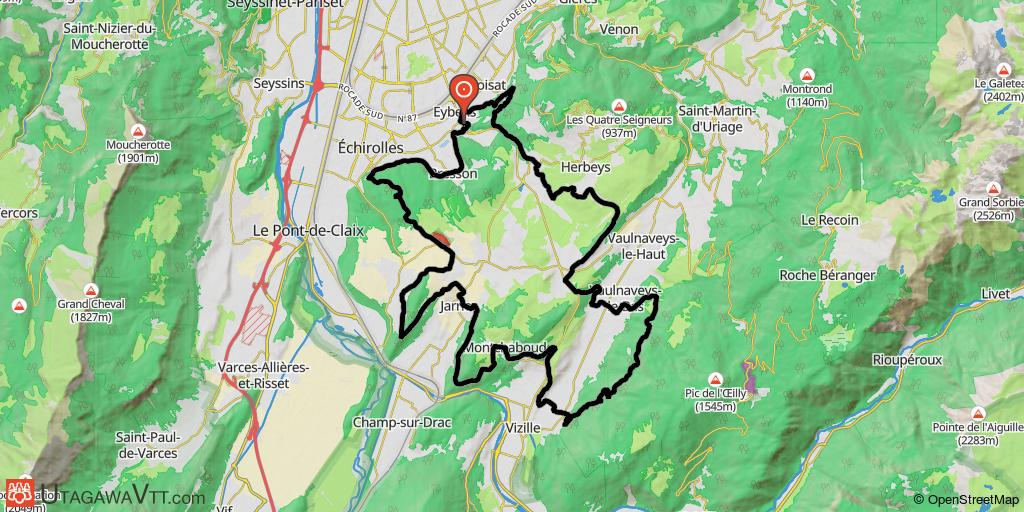 randonnee vtt d’automne eybens