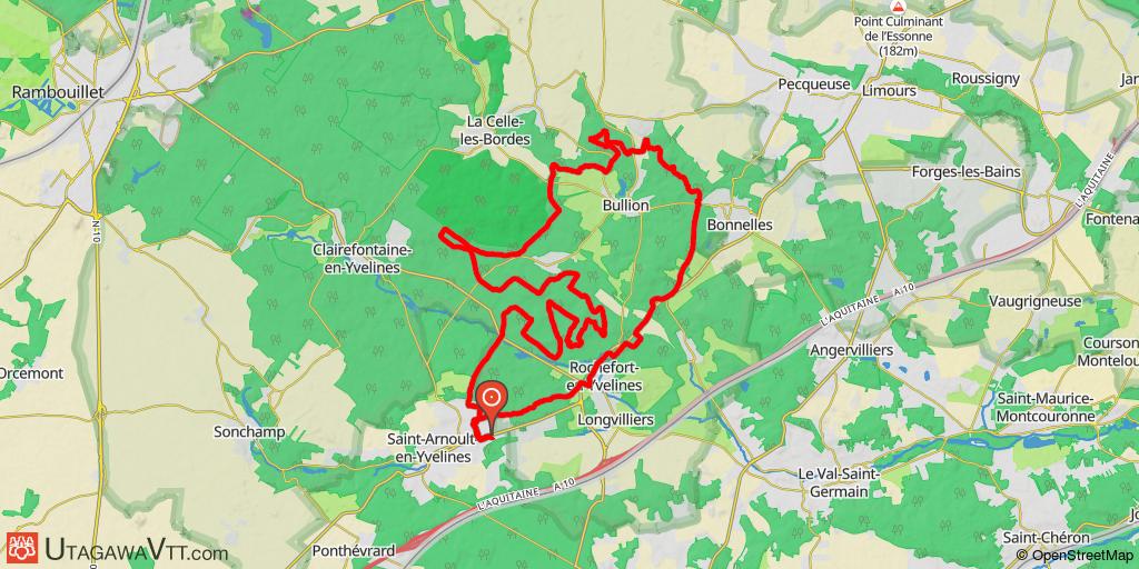 Randonnée le Bon St Arnoult 2014 - 40 km