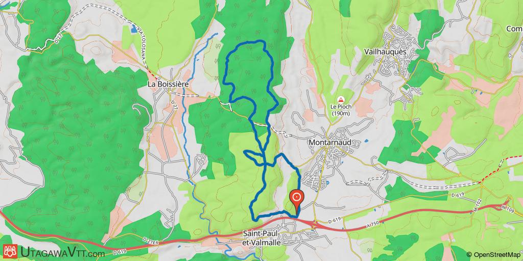 Entre Saint-Paul-et-Valmalle, la Boissière, Argeliers et Montarnaud