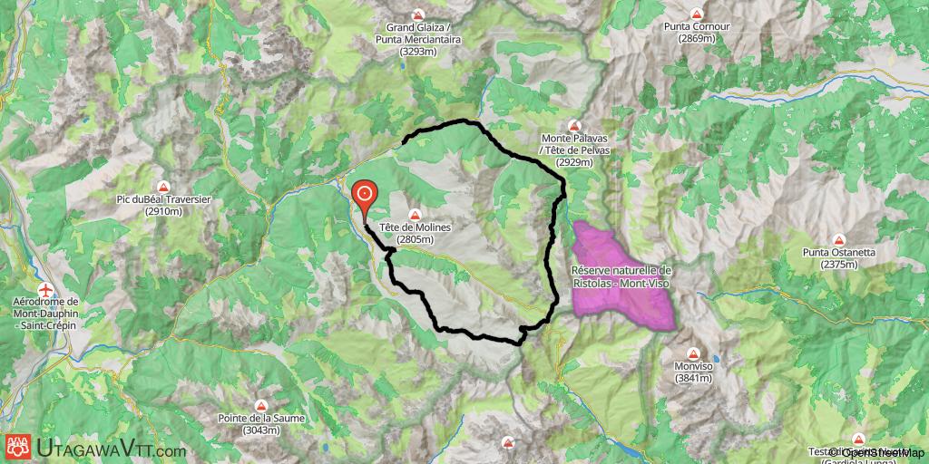 Pic de Caramantran et vallée de Bouchouse