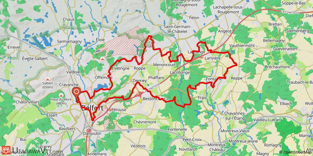 Belfort - Transterritoire 2014 - 52 km