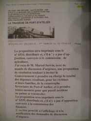 09.L'Est Républicain.Assemblée nationale 1ère séance 22.021949.Tragédie ferroviaire.(Port d'atelier)