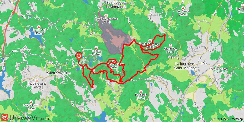 Monts d'Ambazac - Circuit des Puys