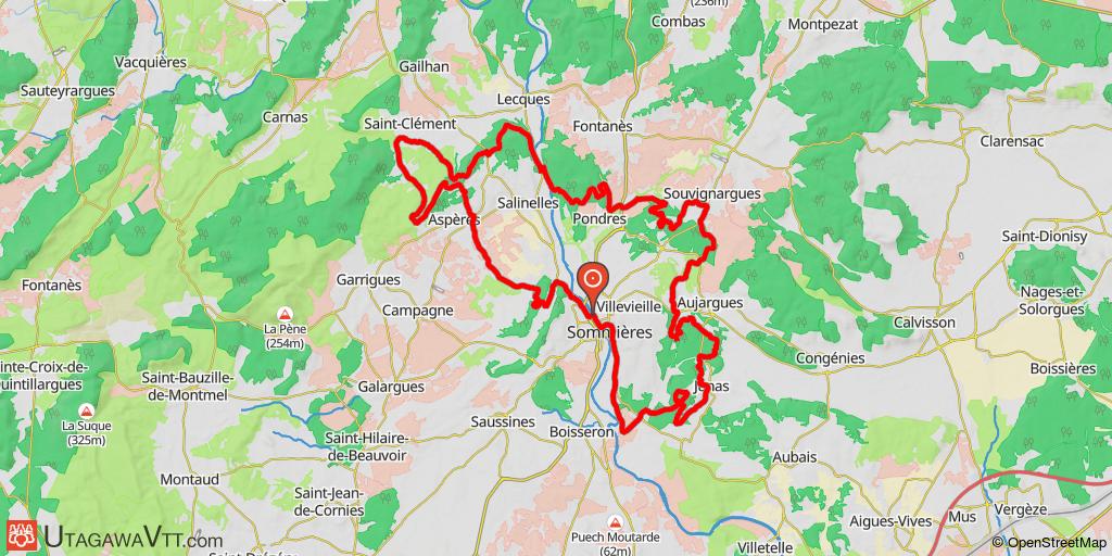 Rando VTT de Sommières  2006 - 45 km