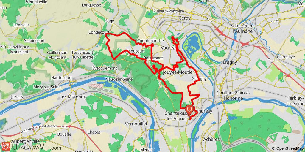 Andrésy 2014 - 43 km