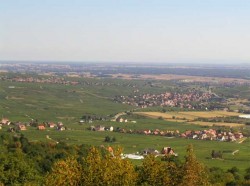 Panorama depuis la terrasse de ND de Schauenberg