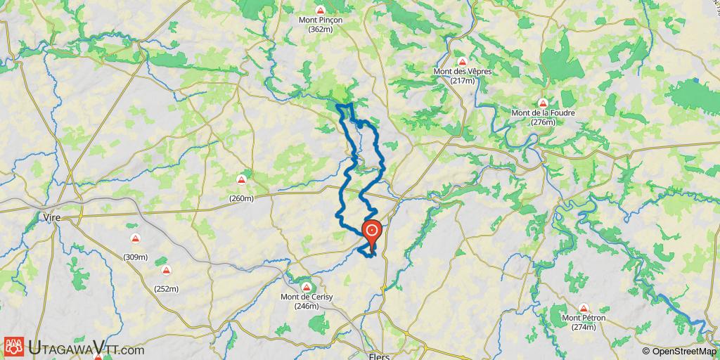 Montilly-sur-Noireau - Les Randos du Coeur 2014 - 35 km