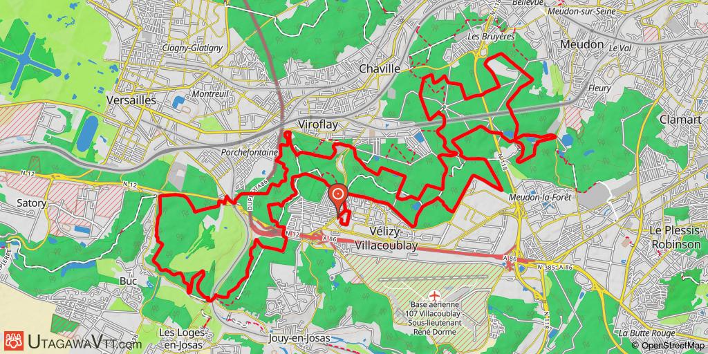 Vélizy : Le Beau Mollet 2015 - 40 km