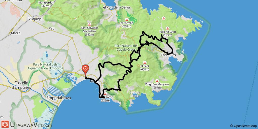Du Puig Bufador au Puig de la Sardina Rosas