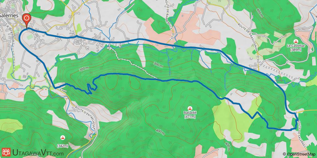 Salernes : Découverte de l'ubac