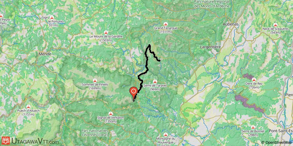 Enduride dans les Cévennes - Tourèves - Thines (Etape 2/4)
