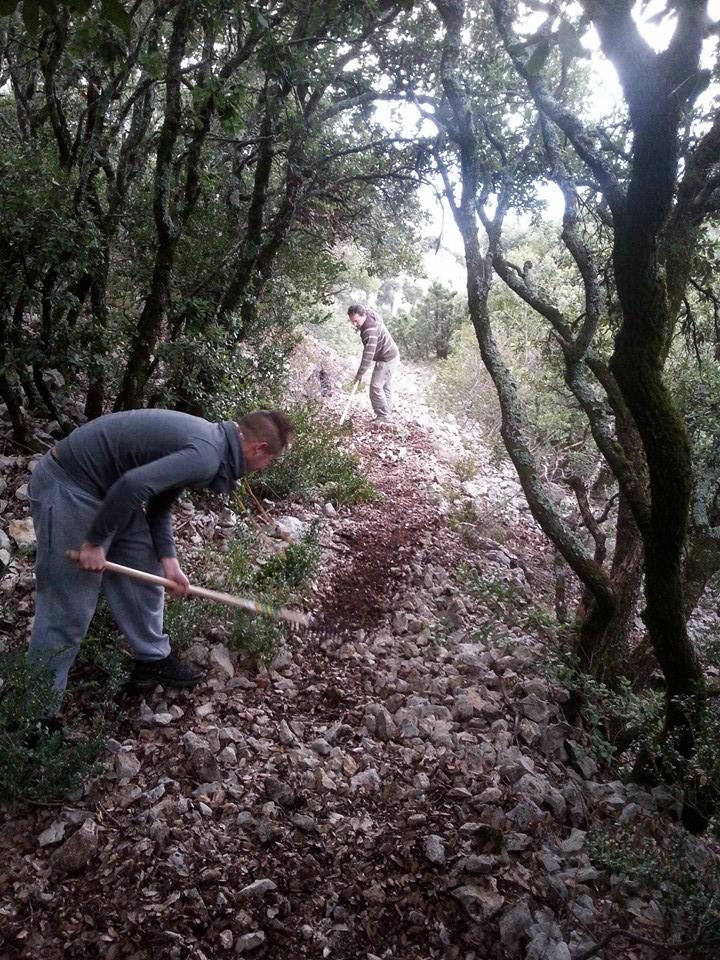 Descente des Charbonnières - Lagarde d'Apt / Rustrel