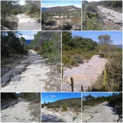 Dernière descente vers Pompignan : de superbes dalles - un vrai régal !