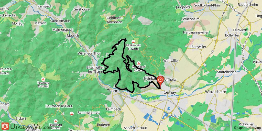Autour de Cernay 2006 - 35 km