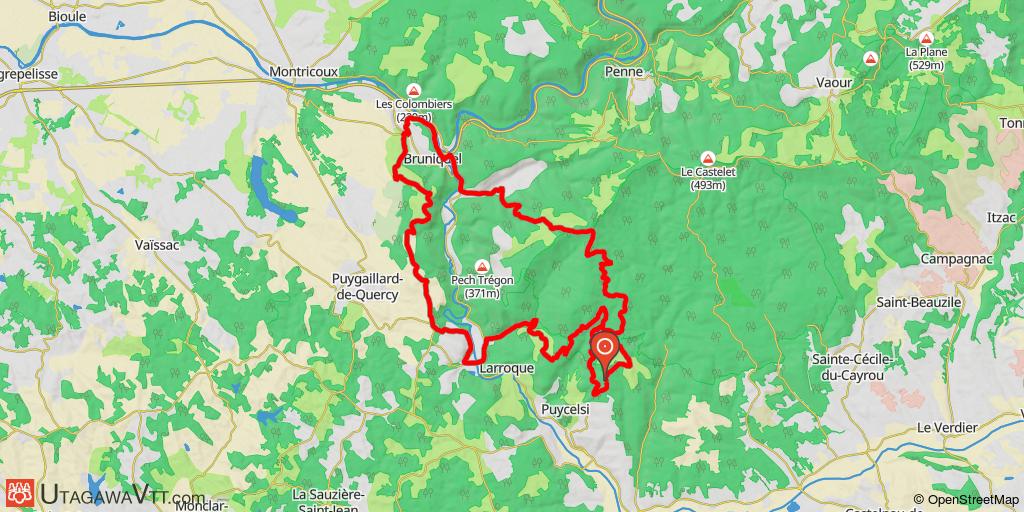 Puycelsienne 2015 - 38 km