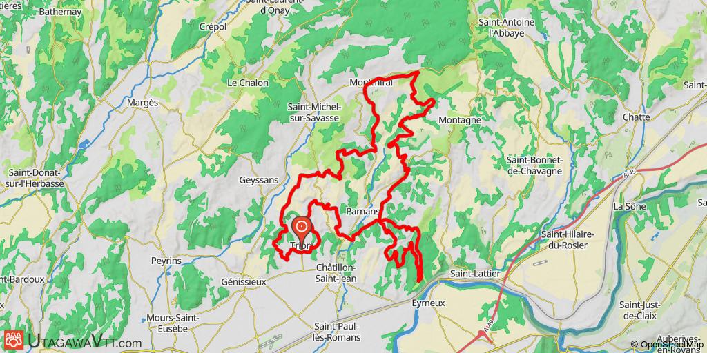 Trioraise 2015 - 46 km