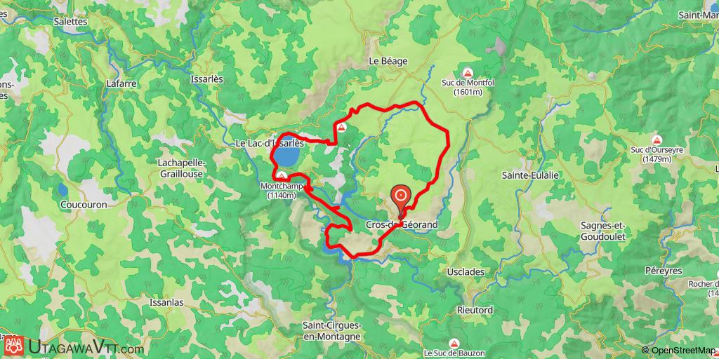 Issarlès : les 3 lacs