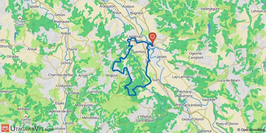 Balade forestière autour de Navarrenx - Circuit n°10