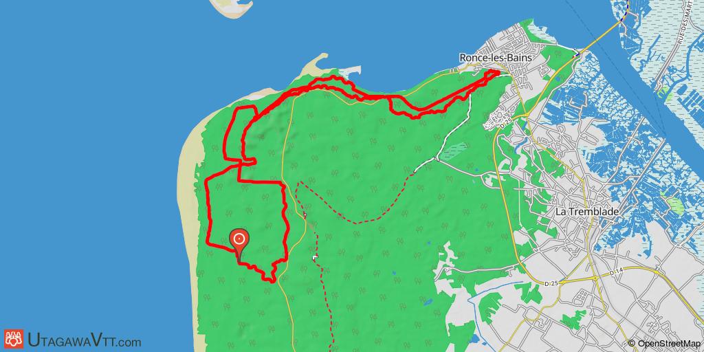 Circuit 4  - La Tremblade / Ronce-les-Bains