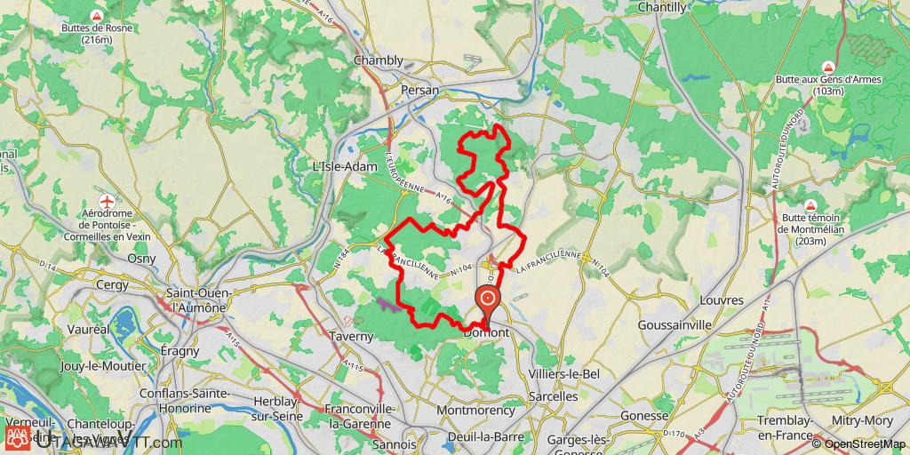 Domontoise 2015 - 50 km