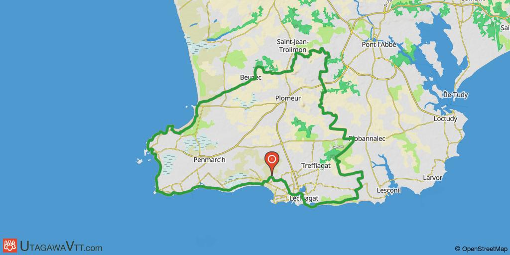 Guilvinec - Lesconil - Saint-Jean-Trolimon - La Torche - Guilvinec
