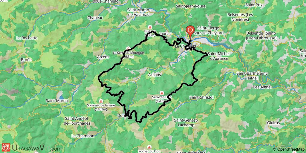Variante circuits N° 4, 6, 5 VTT Pays du Cheylard