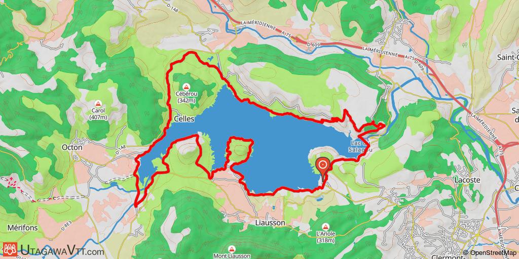 Tour du lac du Salagou