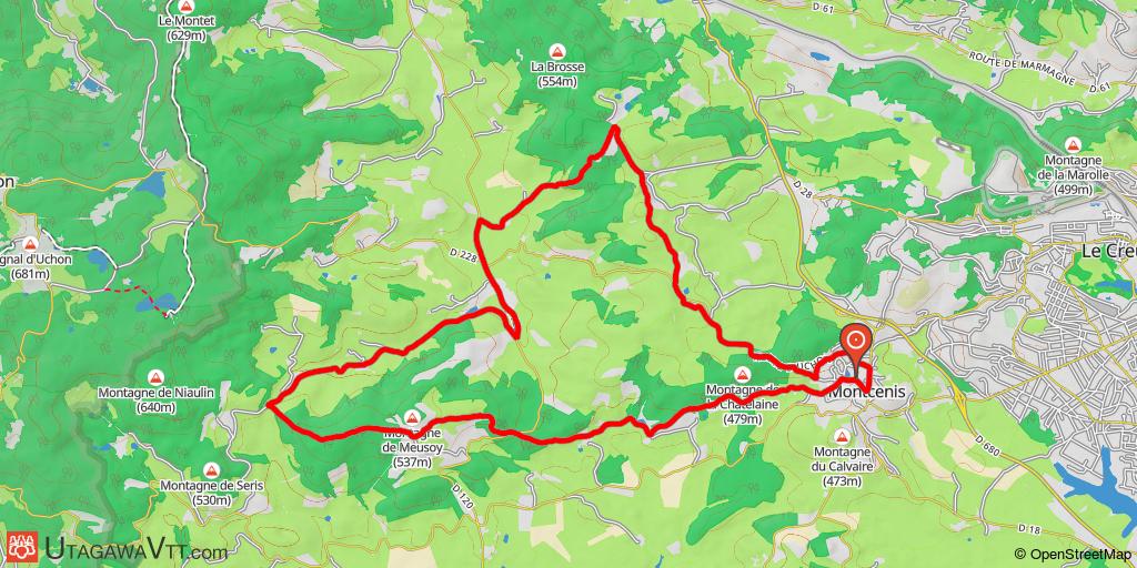 Rando de Montcenis - 20 km