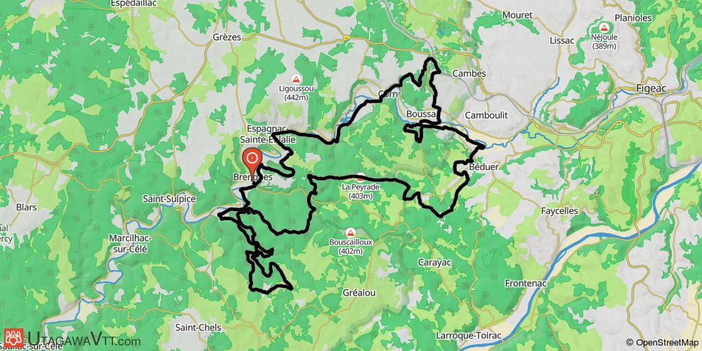 Le Roc Quercynois de Brengues - 60 km
