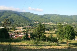 Montagne Noire depuis le Pont de l'Arn