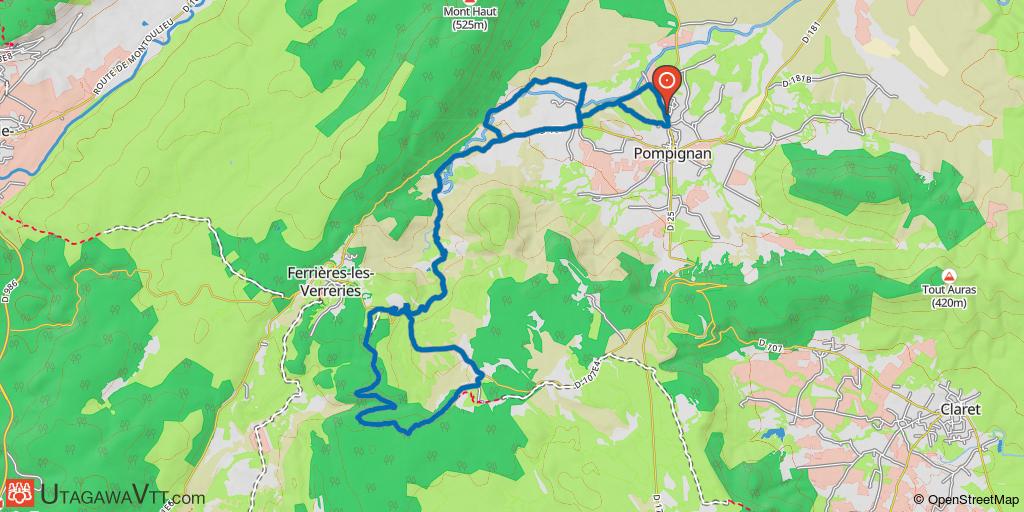 Une petite balade près de Pompignan