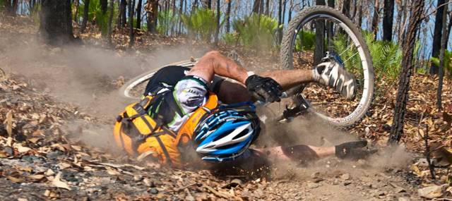 VTTiste au sol après une chute